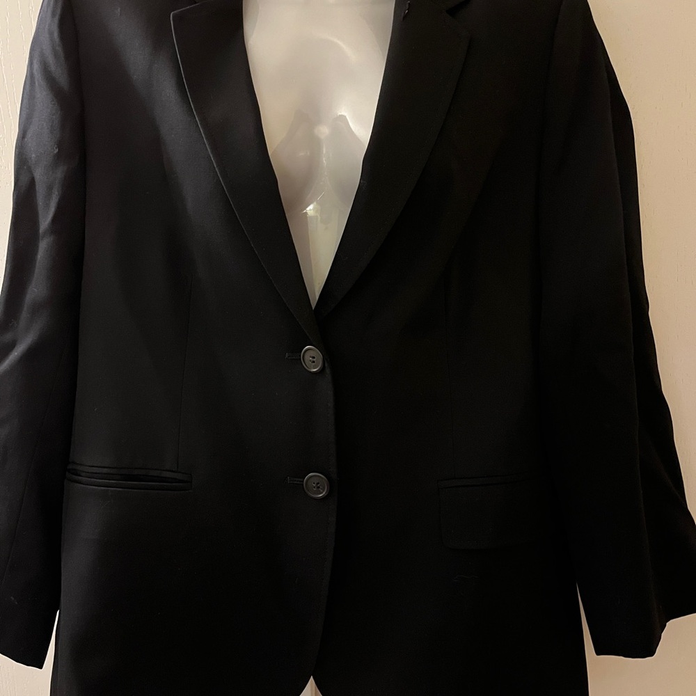 J. Crew Wool Blazer in Black